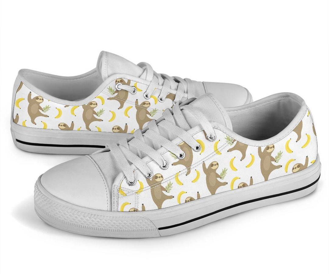 Sloth Lady Sneakers for Women, Sloth License Plate Shoes, online Lazy Sneakers for Girls, Gift for a Her, Lazy Day Sneakers for Women